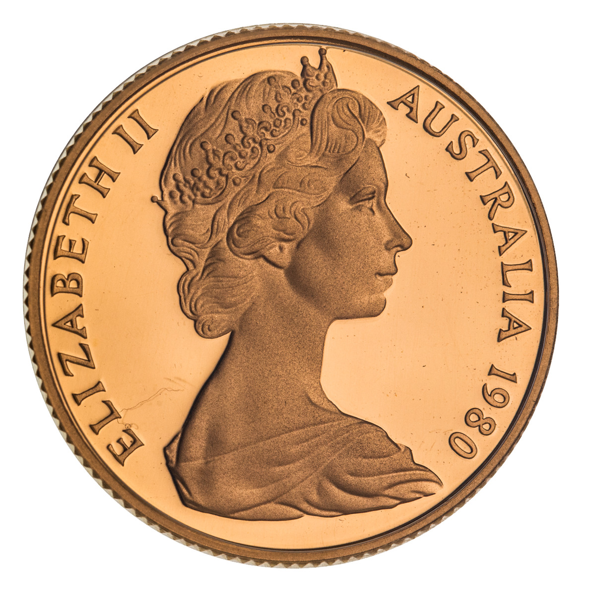 DECIMAL PROOFS: Elizabeth II, proof gold two hundred dollars, 1980, koala.