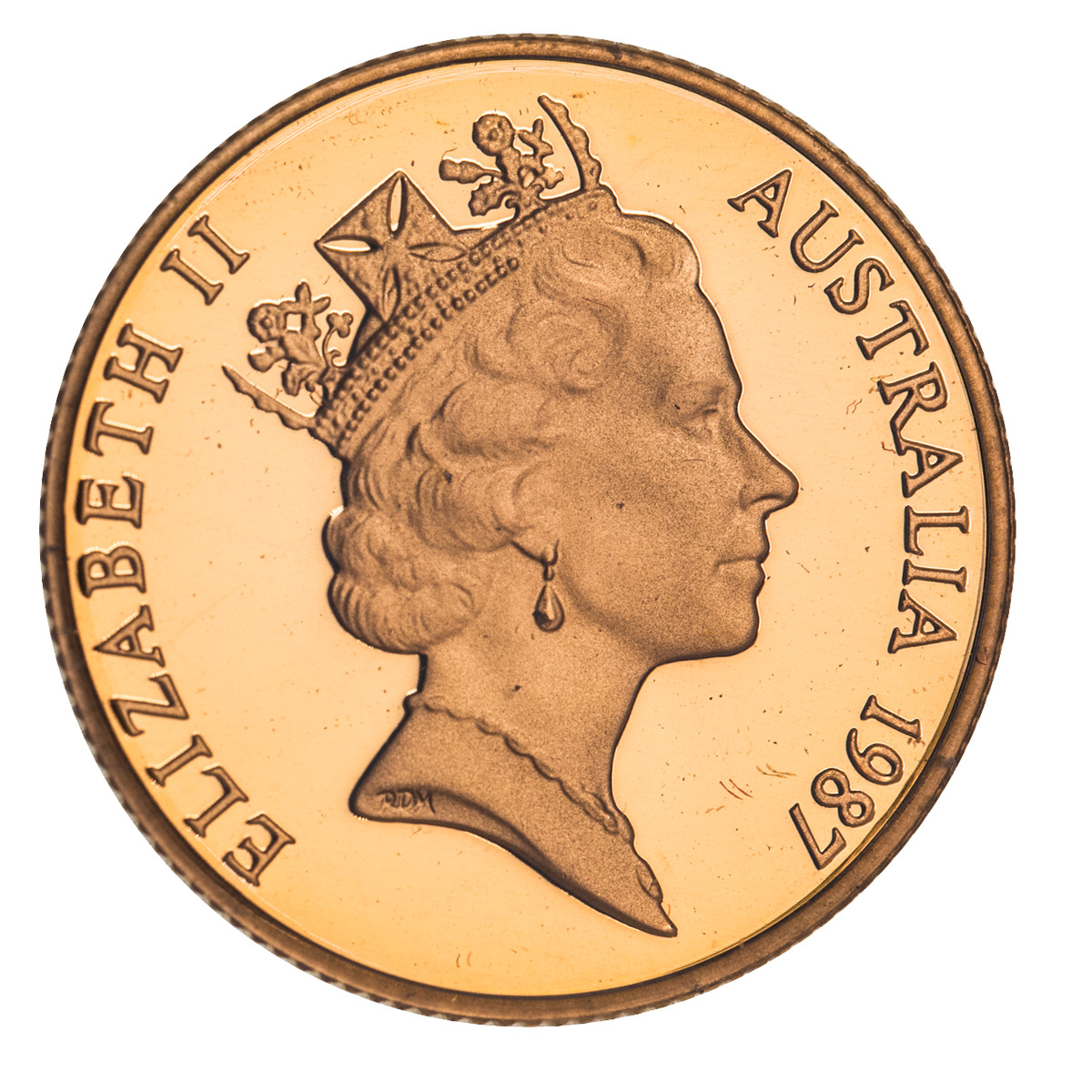 DECIMAL PROOFS: Elizabeth II, proof gold two hundred dollars, 1987, Governor Phillip.