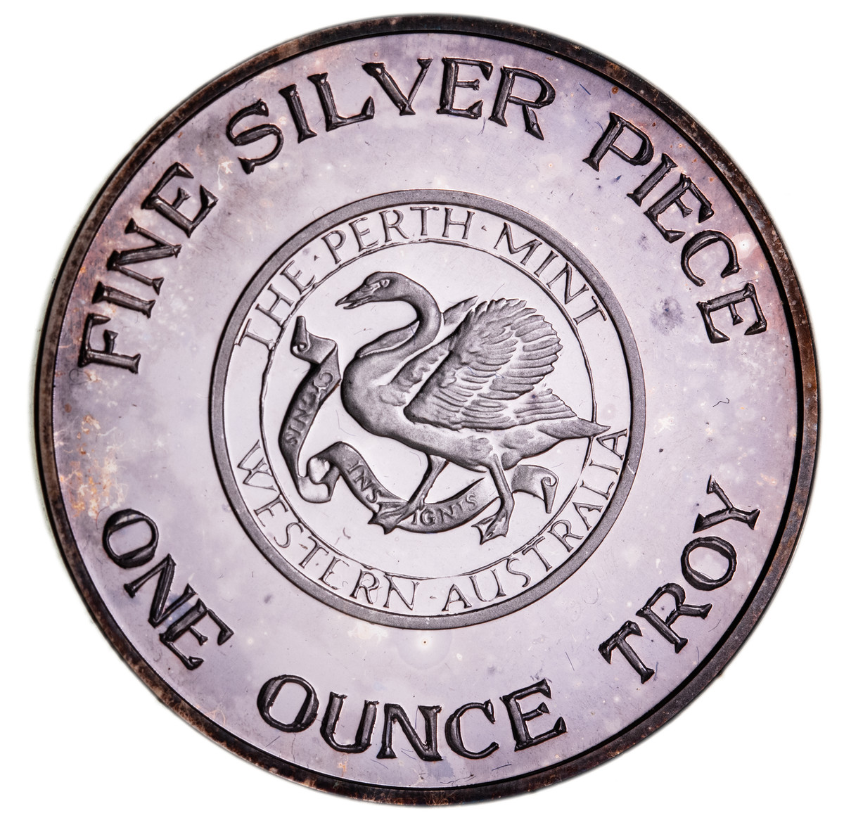170 · PERTH MINT ISSUES: Perth Mint, proof fine silver one ounce, estimated issue of about 500.